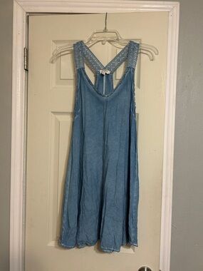 👜$10 Sale Umgee blue t-back dress
